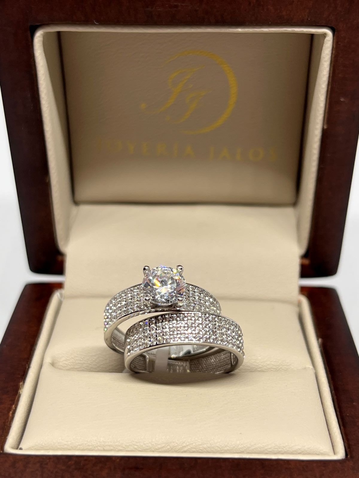 Oro Blanco 14k Anillos De Compromiso Oro 14k Precio Anillo