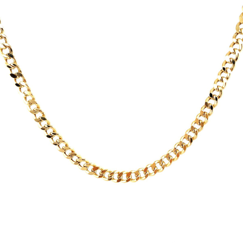 Cadena Cubana Oro 14K