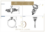 Montura Selene Oro 14K