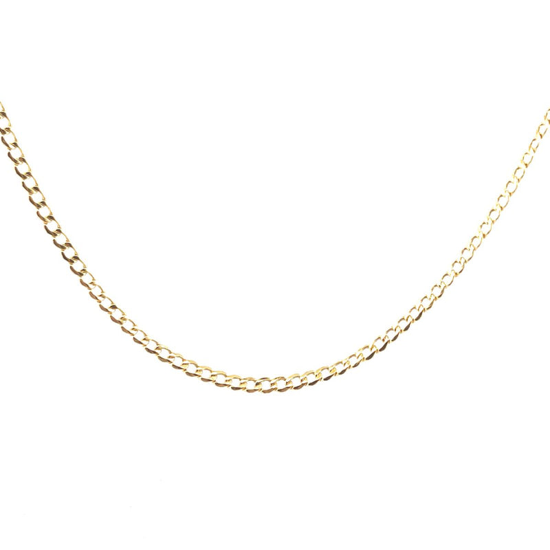 Cadena Barbada Oro 10K