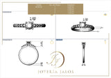 Montura Ally Oro 14K