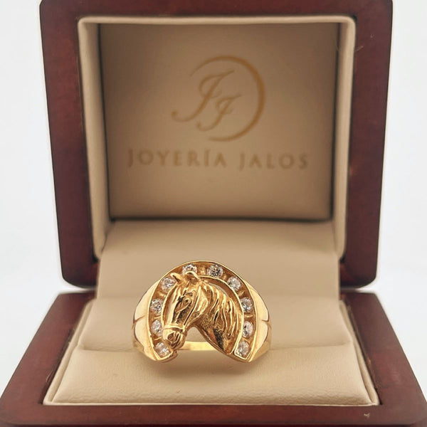 Anillo Caballero 10K