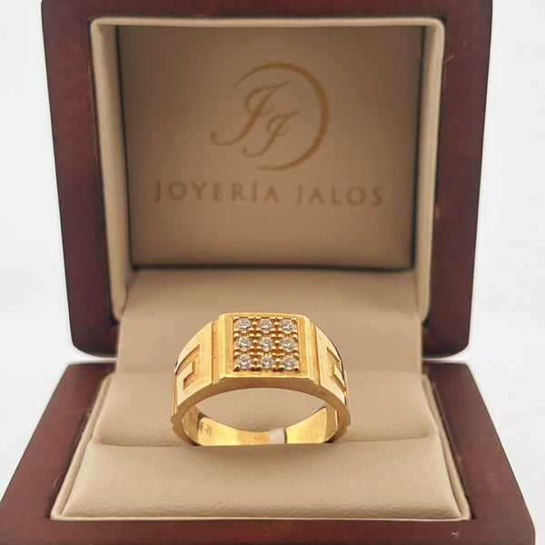 Anillo Caballero 10K