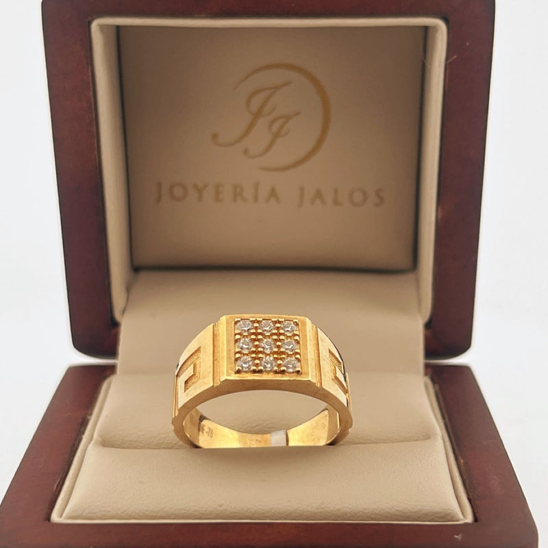 Anillo Caballero 10K
