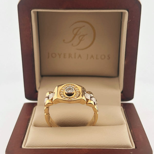 Anillo Caballero 10K
