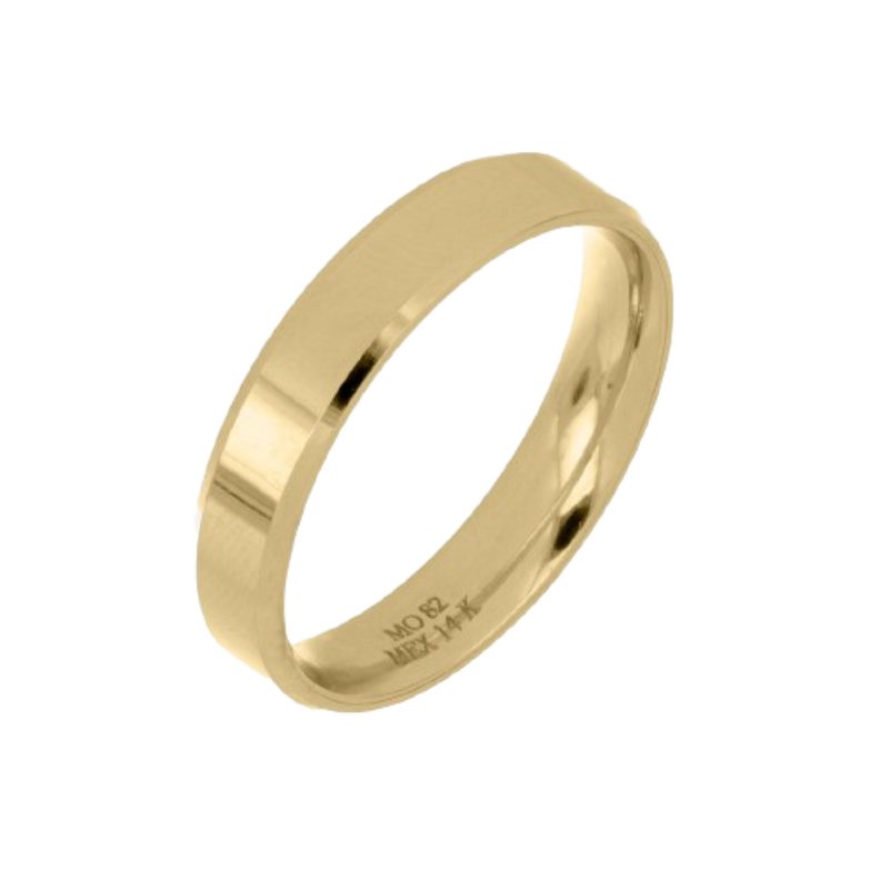 Argolla Matrimonio Oro Amarillo 14K 202135