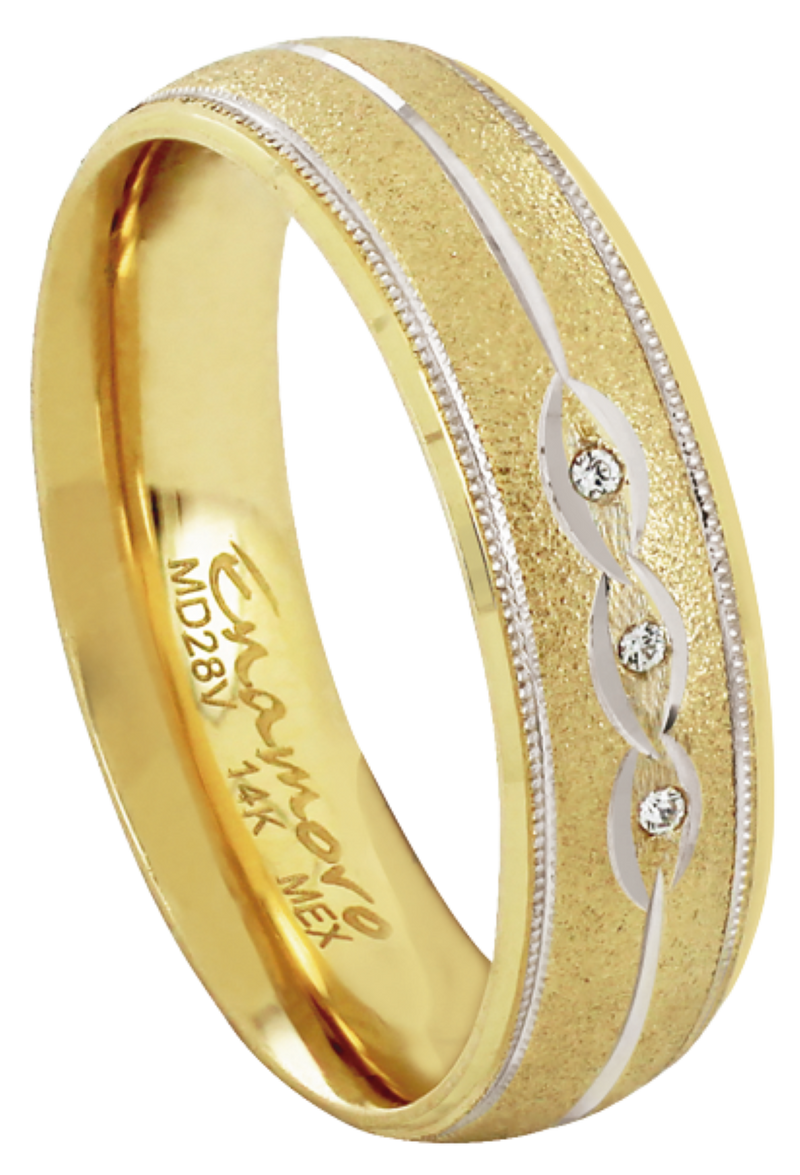 Matrimonio Oro 14k Argollas De Matrimonio Enamoro Argolla
