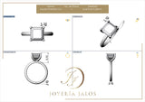 Montura Lía Oro 14K