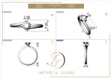 Montura Eloisa Oro 14K