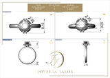 Montura Mila Oro 14K