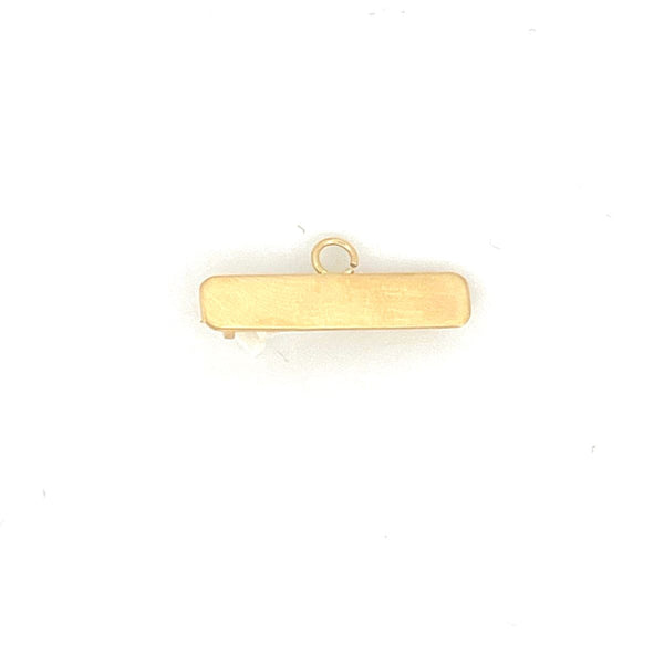 Placa Oro 14K